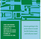 Napkin: 8 Cups of Water/Jolene